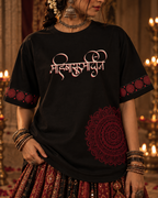 Mahishasura Mardini Oversized T-Shirt – MERXZ
