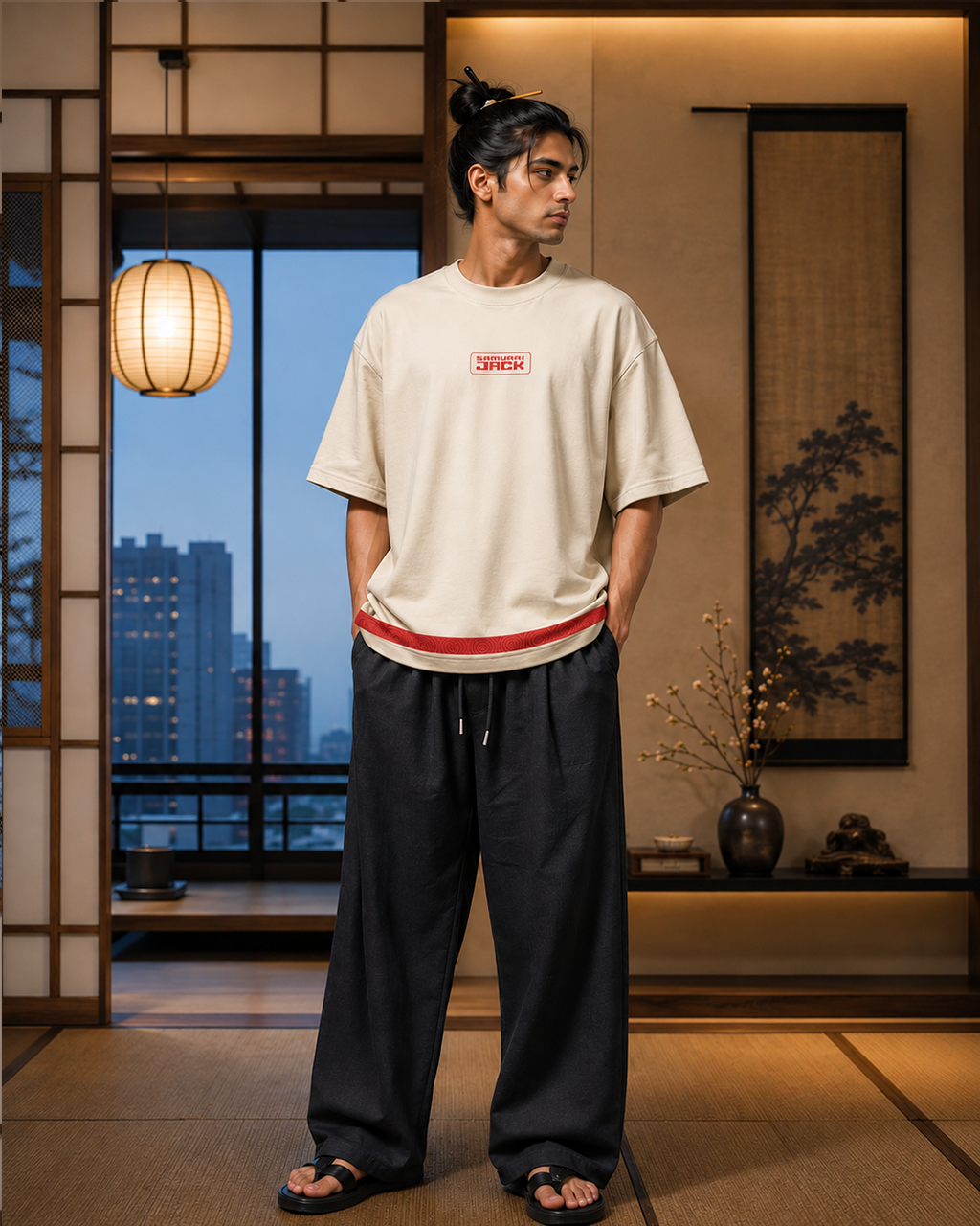 Samurai Jack Oversized T-Shirt – The Final Strike Tee
