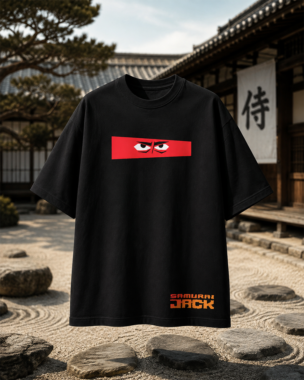 Samurai Jack Oversized T-Shirt – Nostalgia Edition | MERXZ