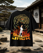 Samurai Jack Oversized T-Shirt – Nostalgia Edition | MERXZ