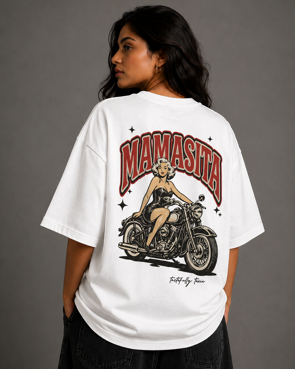 Mamasita Oversized T-Shirt | Vintage Graphic Tee – MERXZ