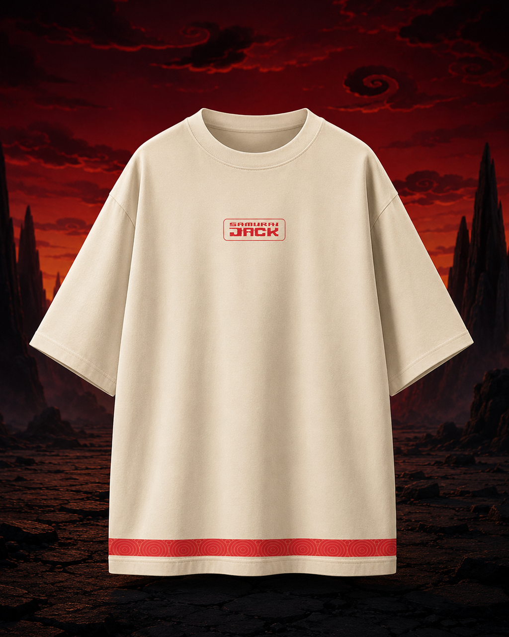 Samurai Jack Oversized T-Shirt – The Final Strike Tee