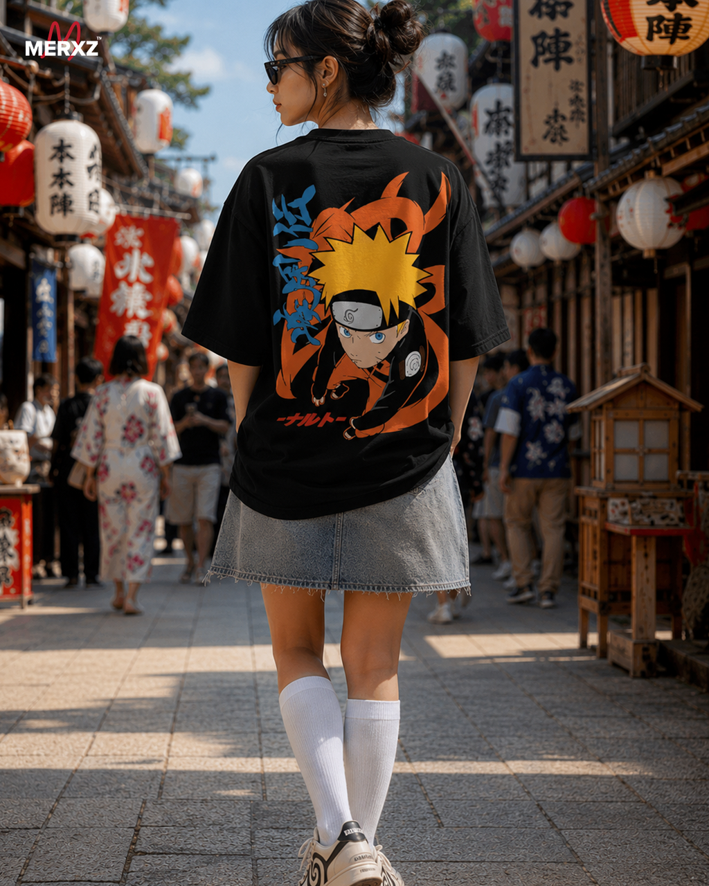 Naruto Oversized T-Shirt – MERXZ