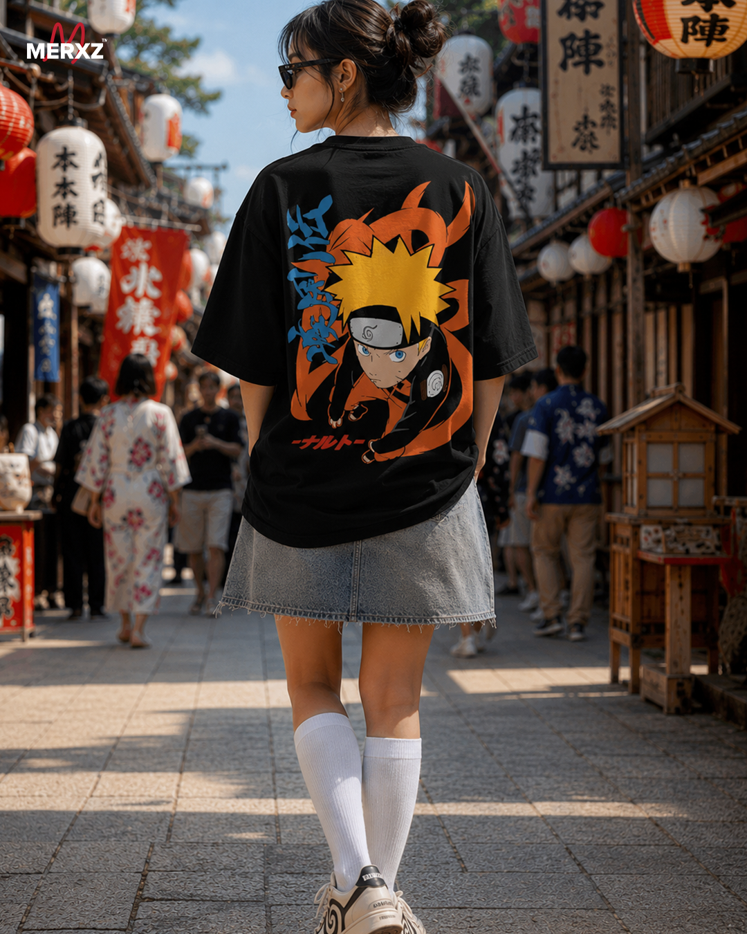 Naruto Oversized T-Shirt – MERXZ