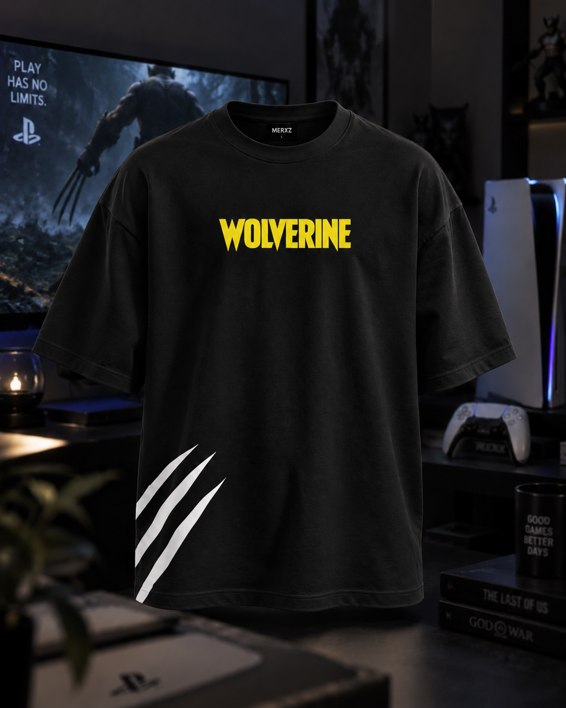 Wolverine PS5 Gaming Tee