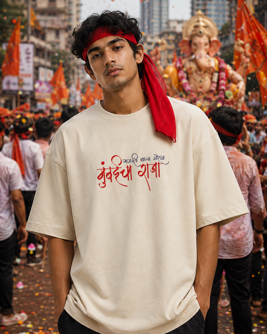 Mumbai Cha Raja Tee